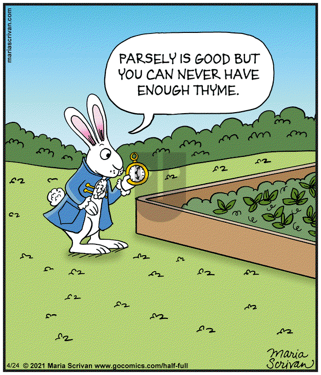 Half Full on Friday April 25, 2025 Comic Strip