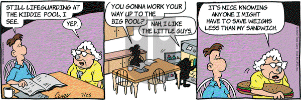 Lola on Saturday July 25, 2009 Comic Strip