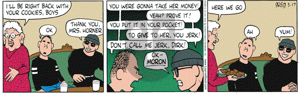 Luann on Friday March 17, 2006 Comic Strip