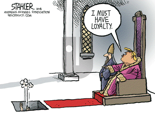 Jeff Stahler on Wednesday March 14, 2018 Comic Strip
