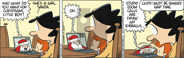 Baby Blues on Monday December 21, 2020 Comic Strip