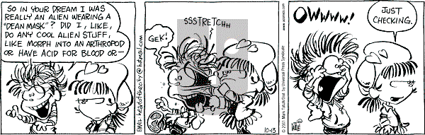 Heart of the City on Saturday October 13, 2001 Comic Strip