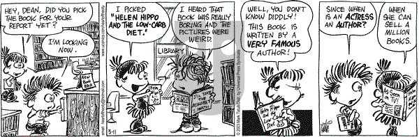 Heart of the City on Saturday March 22, 2003 Comic Strip