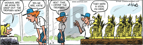 Cleats on Friday June 9, 2006 Comic Strip