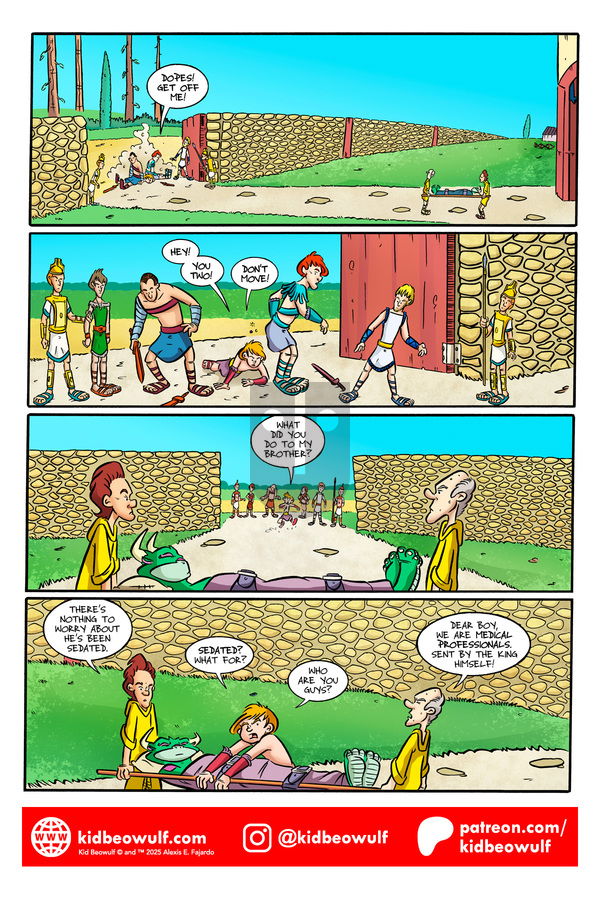 Kid Beowulf on Thursday April 10, 2025 Comic Strip