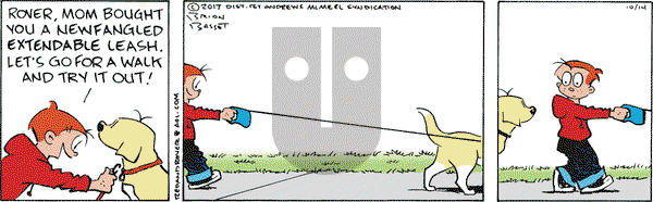 Red and Rover on Saturday October 14, 2017 Comic Strip