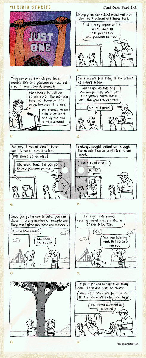 Mexikid Stories on Thursday April 25, 2024 Comic Strip