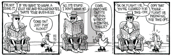 Monty on Friday November 3, 2006 Comic Strip