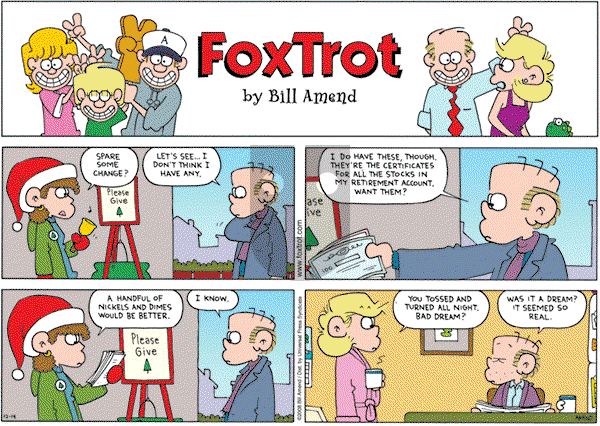 FoxTrot on Sunday December 14, 2008 Comic Strip