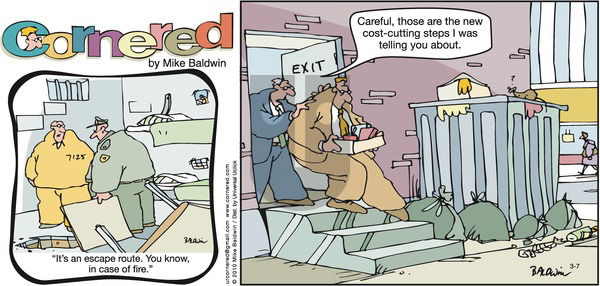 Cornered on Sunday March 7, 2010 Comic Strip