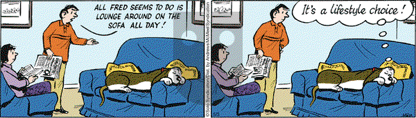 Fred Basset on Wednesday May 3, 2017 Comic Strip