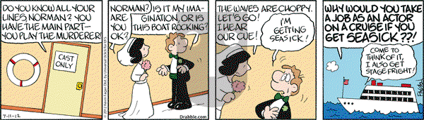 Drabble on Wednesday July 11, 2012 Comic Strip