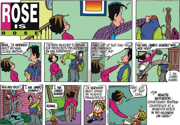 Rose is Rose on Sunday October 13, 2013 Comic Strip