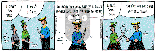 Overboard on Tuesday December 9, 2008 Comic Strip