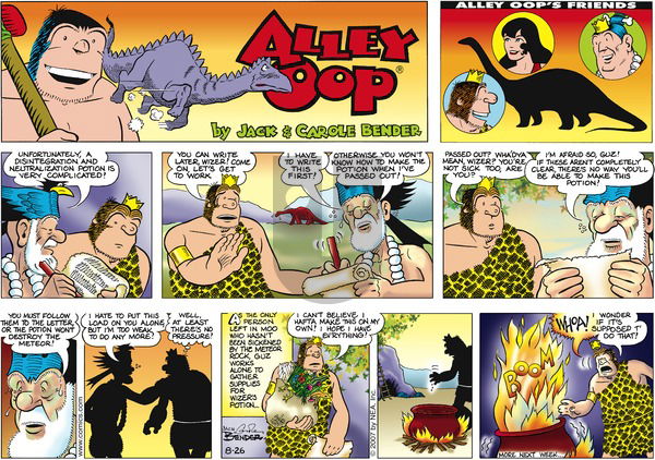 Alley Oop on Sunday August 26, 2007 Comic Strip