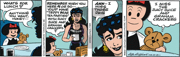 Nancy on Saturday March 20, 2010 Comic Strip