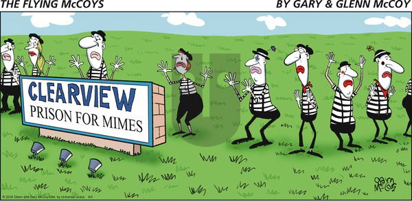 The Flying McCoys on Sunday June 5, 2016 Comic Strip