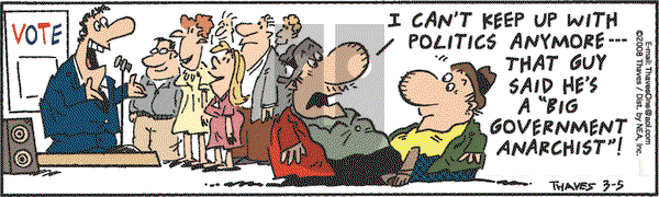 Frank and Ernest on Wednesday March 5, 2008 Comic Strip