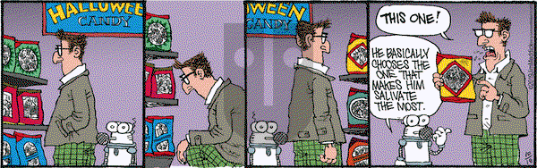 Monty on Friday October 18, 2019 Comic Strip