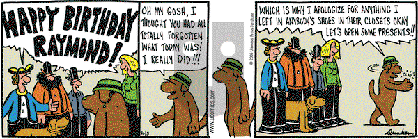 Overboard on Wednesday October 5, 2005 Comic Strip