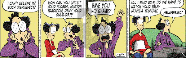 Baldo on Monday November 3, 2003 Comic Strip