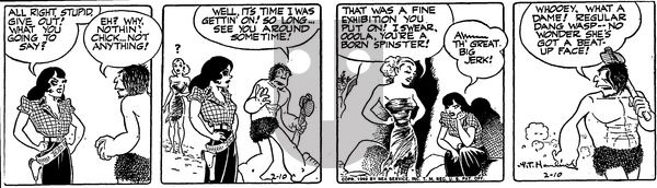 Alley Oop on Thursday February 10, 1949 Comic Strip