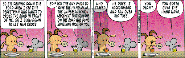Pearls Before Swine on Monday March 31, 2014 Comic Strip