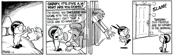 Grand Avenue on Tuesday January 11, 2000 Comic Strip