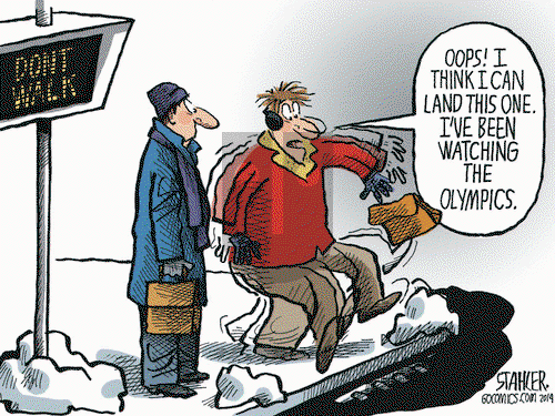 Jeff Stahler on Tuesday February 11, 2014 Comic Strip