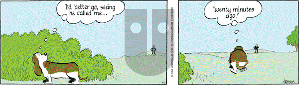 Fred Basset on Thursday April 3, 2025 Comic Strip