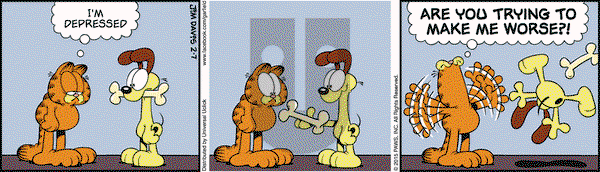 Garfield on Saturday February 7, 2015 Comic Strip