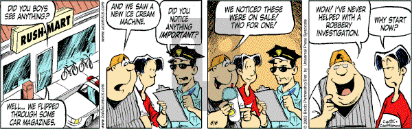 Baldo - Wednesday August 6, 2003 Comic Strip