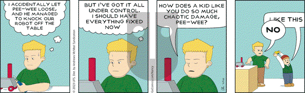Nancy - Wednesday March 29, 2023 Comic Strip