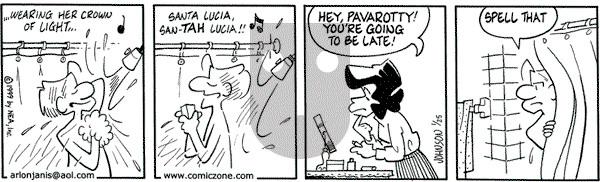 Arlo and Janis - Monday January 25, 1999 Comic Strip