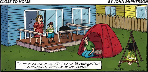 Close to Home on Sunday May 4, 2025 Comic Strip
