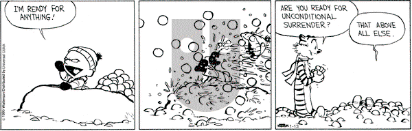 Calvin and Hobbes on Tuesday January 13, 2015 Comic Strip