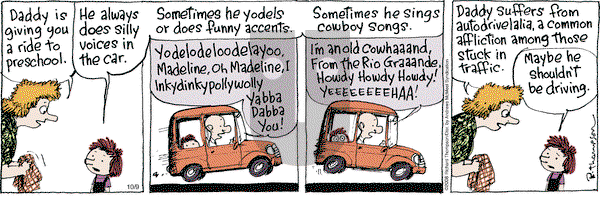 Cul de Sac on Tuesday October 9, 2018 Comic Strip
