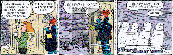 Cleats - Thursday January 8, 2009 Comic Strip