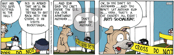 Get Fuzzy on Friday November 28, 2008 Comic Strip