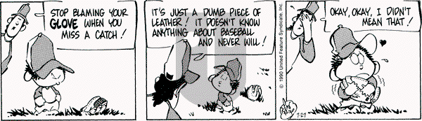 Rose is Rose on Friday July 27, 1990 Comic Strip