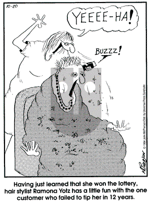 Close to Home on Thursday October 20, 1994 Comic Strip