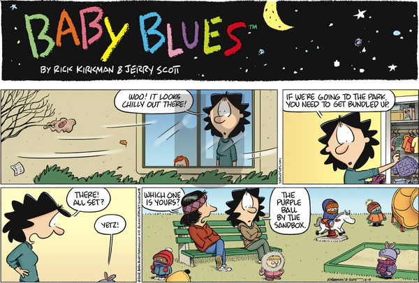 Baby Blues on Sunday December 9, 2018 Comic Strip