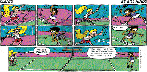 Cleats - Sunday August 7, 2005 Comic Strip