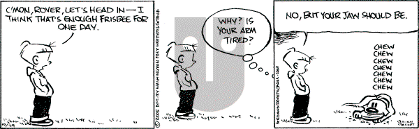 Red and Rover on Saturday October 29, 2005 Comic Strip