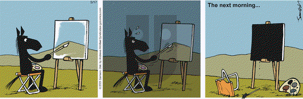 Dark Side of the Horse on Saturday May 17, 2025 Comic Strip