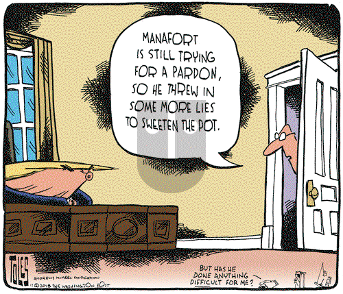 Tom Toles - Friday November 30, 2018 Comic Strip