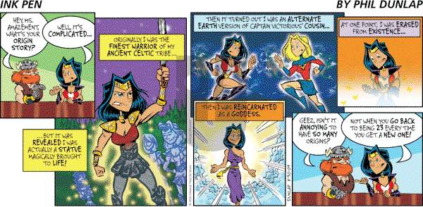 Ink Pen - Sunday August 30, 2009 Comic Strip
