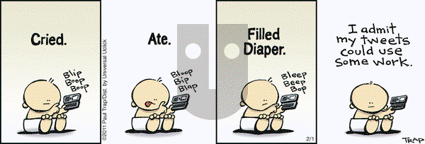 Thatababy on Tuesday February 1, 2011 Comic Strip