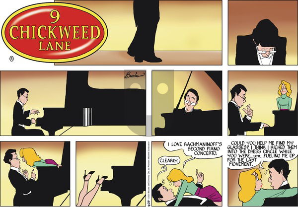 9 Chickweed Lane on Sunday April 20, 2025 Comic Strip