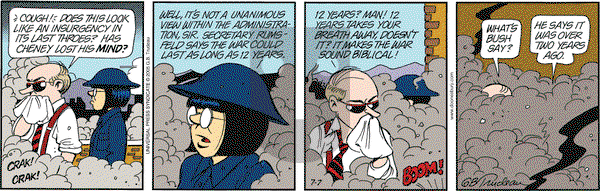 Doonesbury on Thursday July 14, 2005 Comic Strip